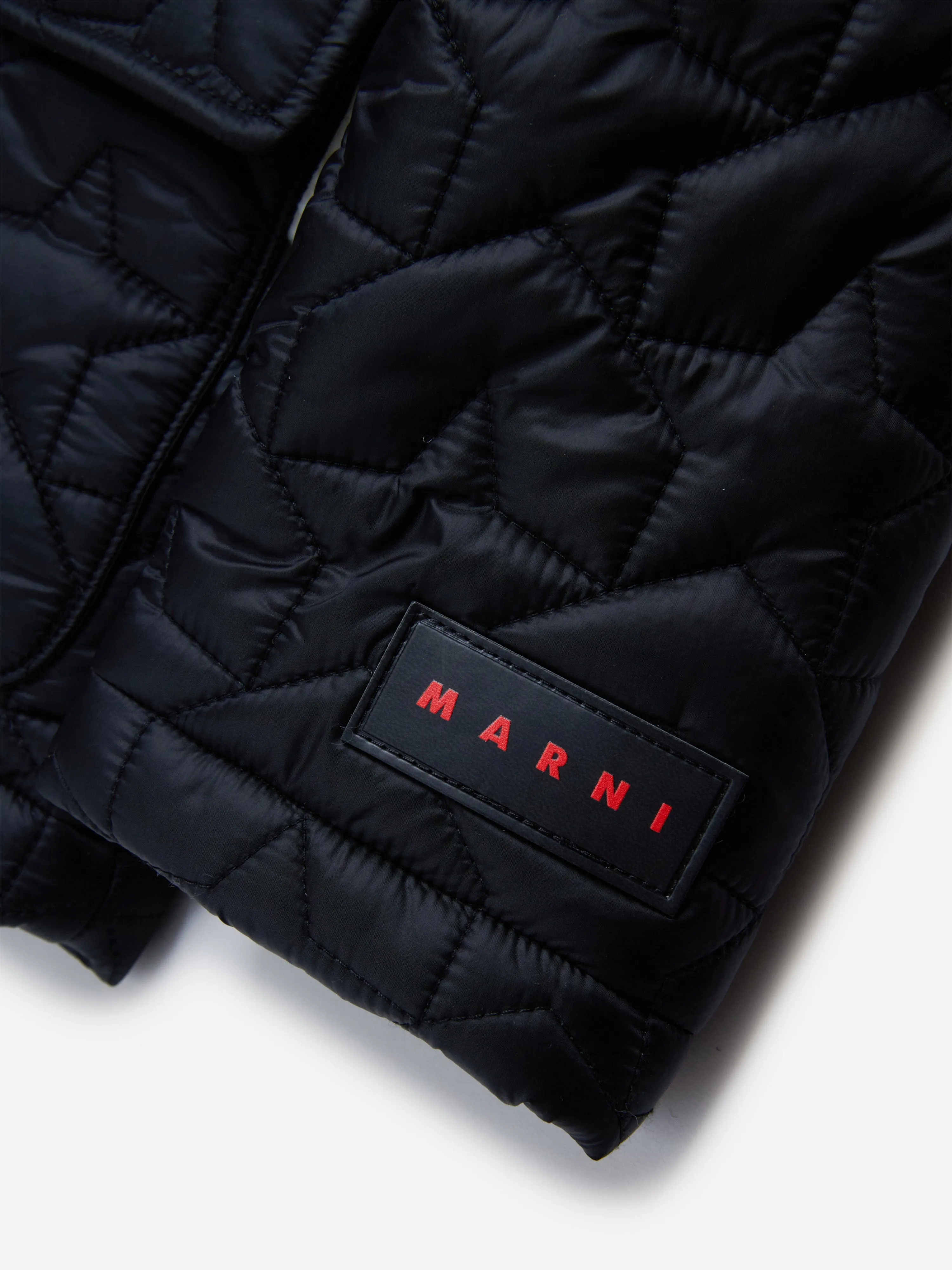 Kids Quilted Jacket in Black