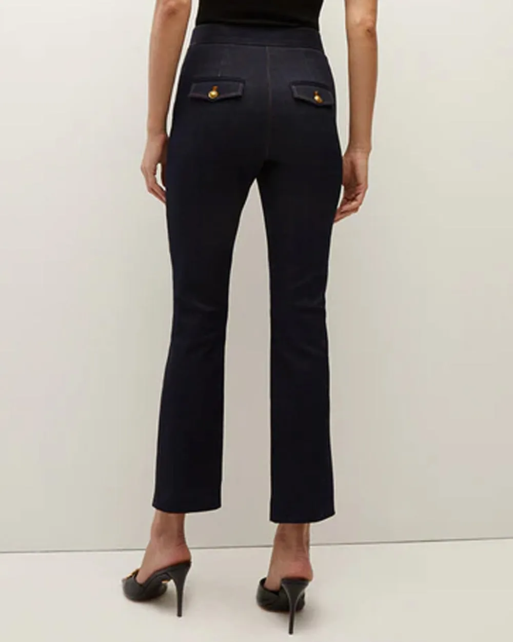 Kimra Denim Pant in Dark Oxford