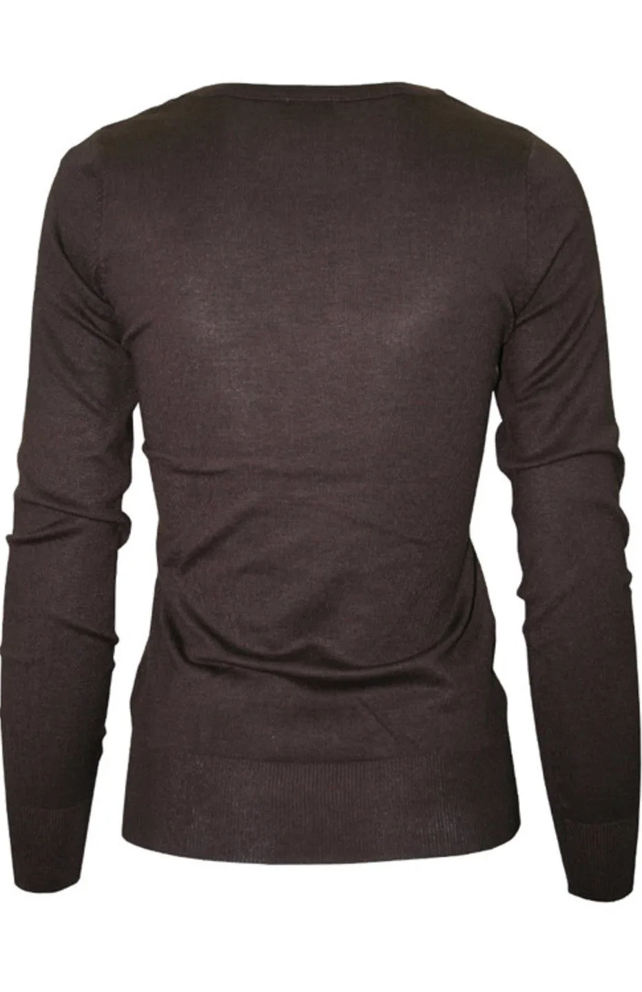 Long Sleeve Crew Neck Pullover Cardigan