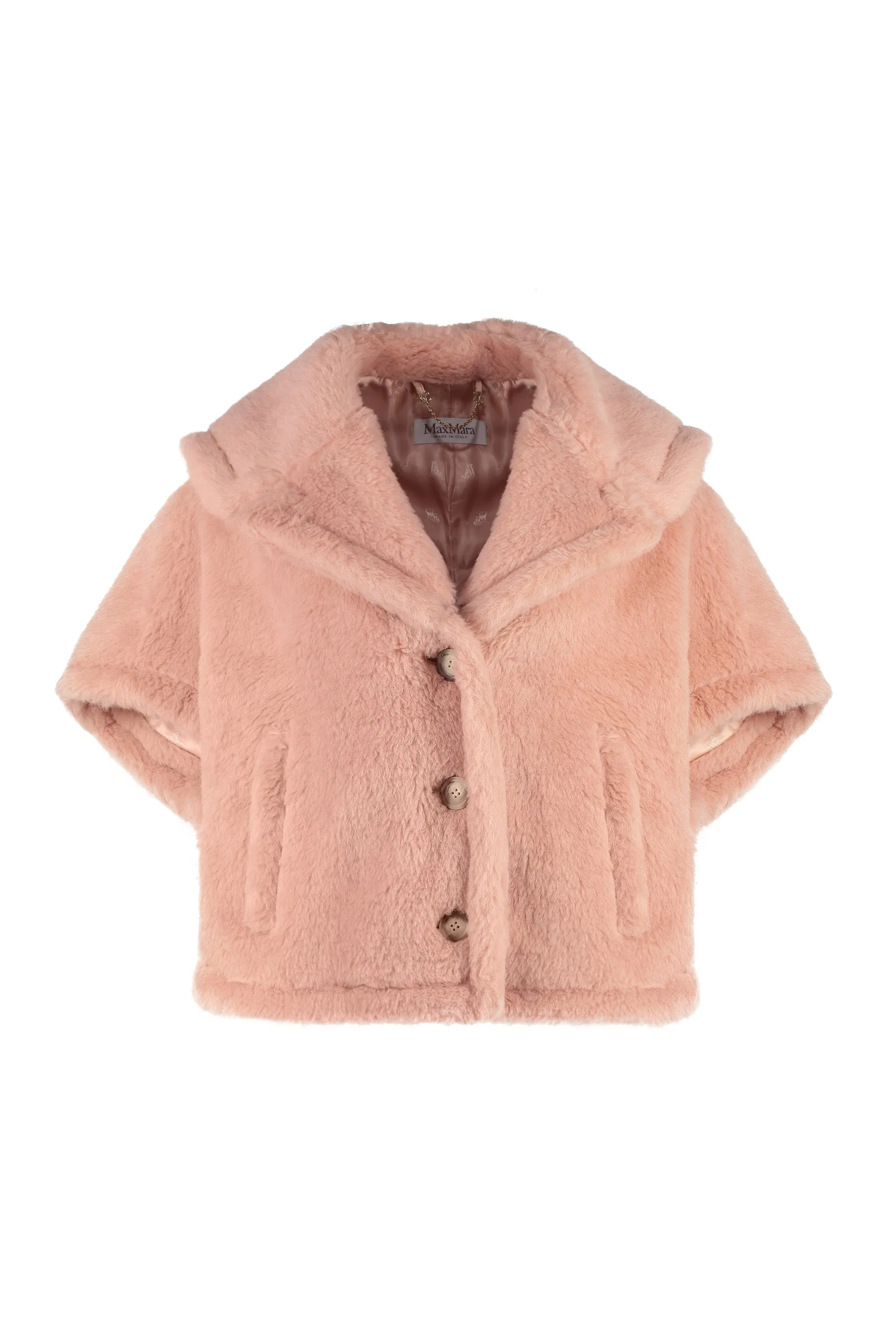 MAX MARA Luxurious Pink Cape Jacket for Women - FW23 Collection