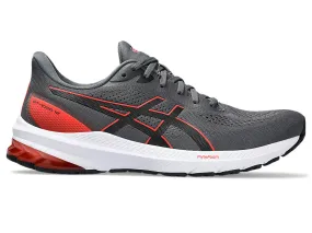 Men's Asics GT-1000 12, Carrier Grey/True Red, 13 4E Extra Wide