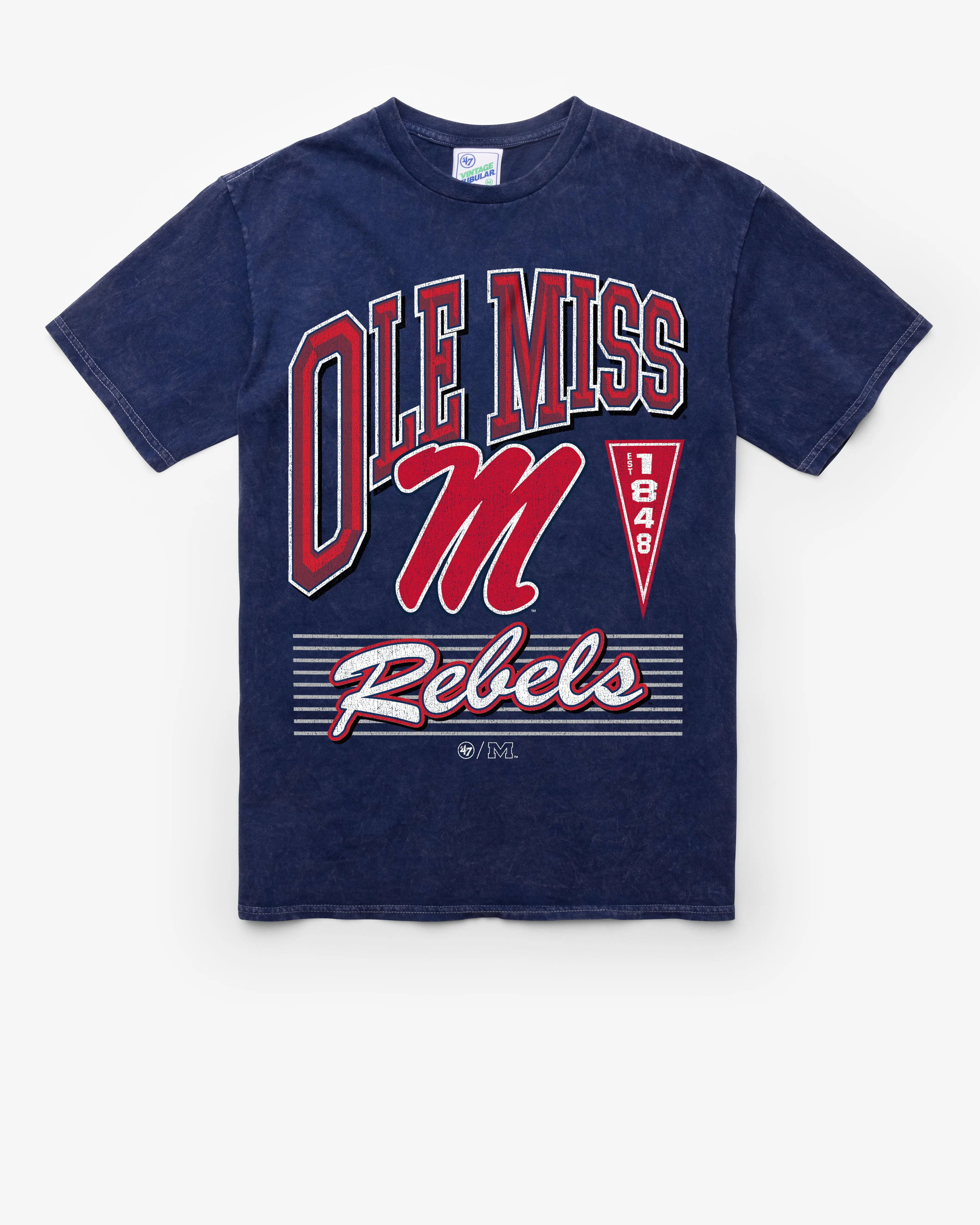 MISSISSIPPI REBELS LOCKER VINTAGE '47 TUBULAR TEE