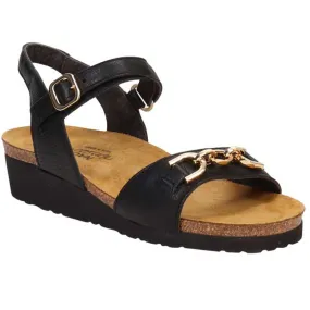 Naot Aubrey Sandal Soft Black Leather (Women's)