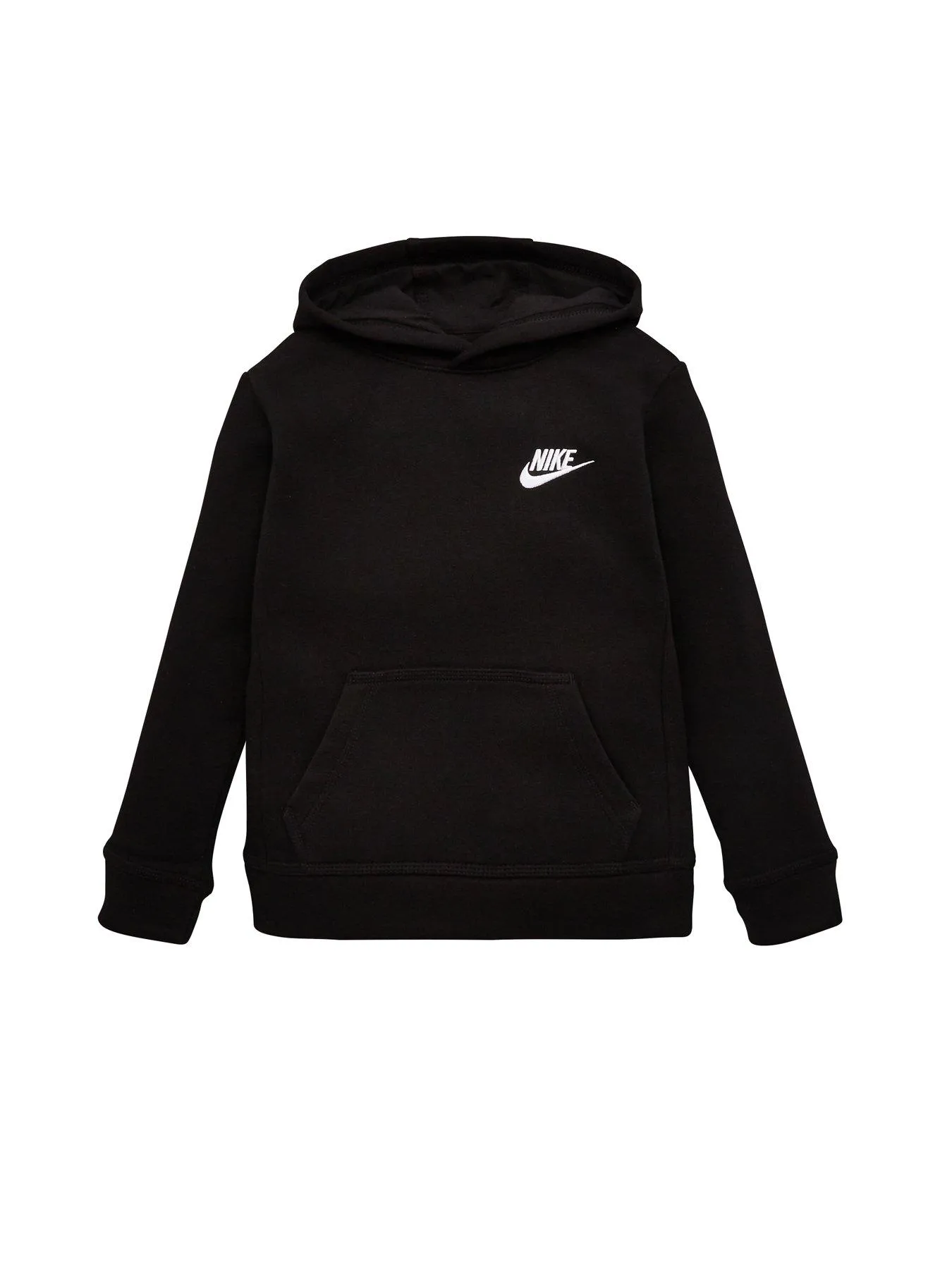 Nike Kids Boys Club Overhead Hoody - Black