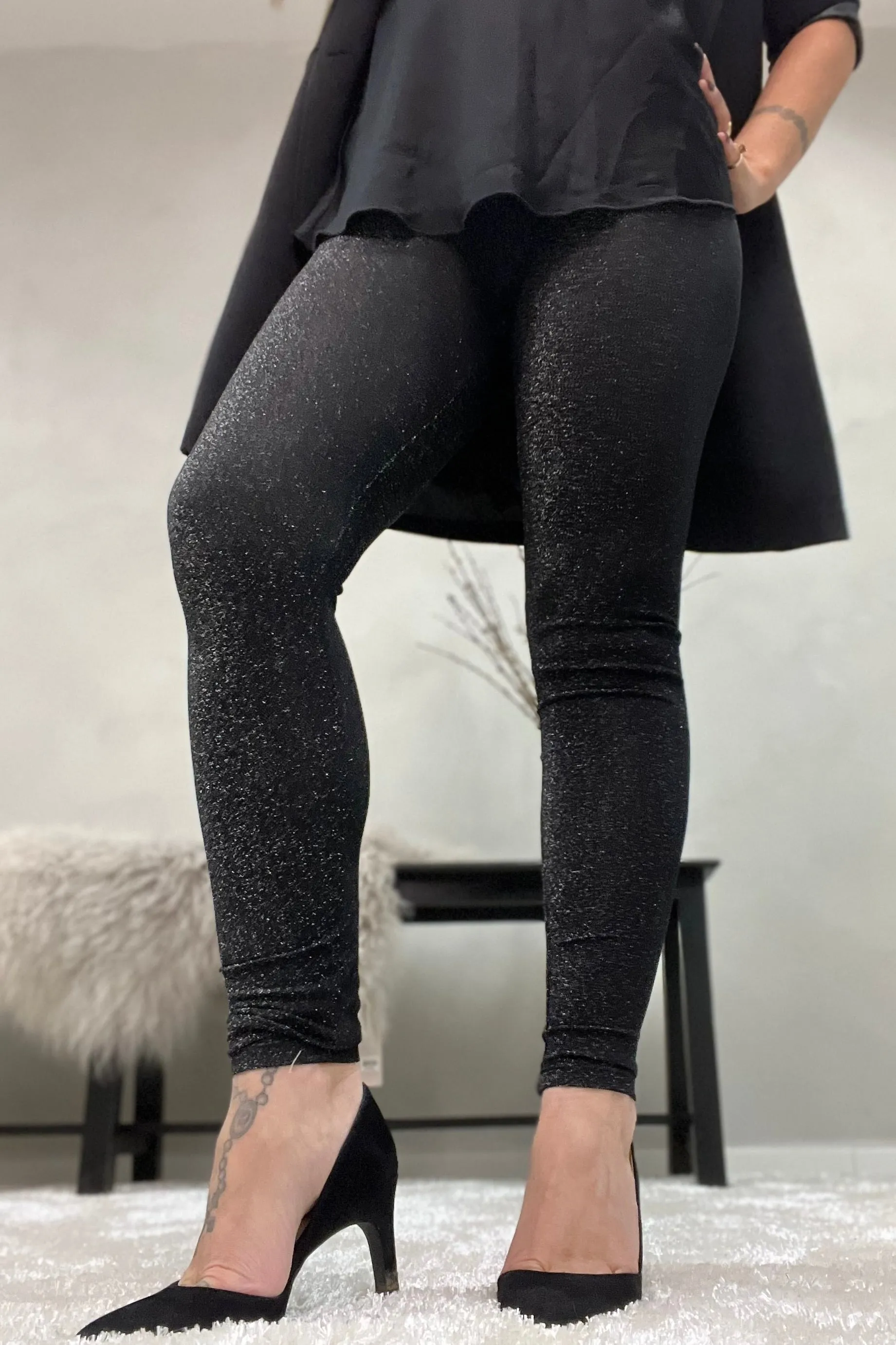 Nuno Leggings |Black | Leggings fra Liberté