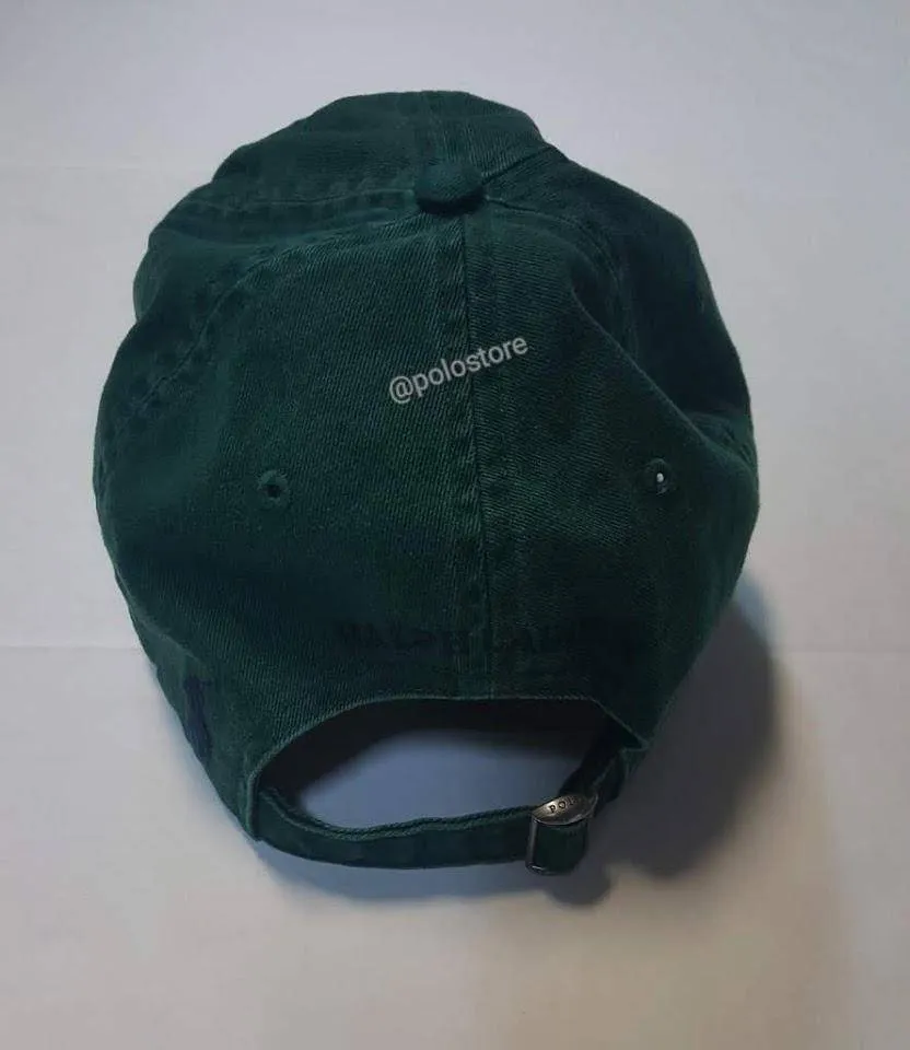 Nwt Polo Ralph Lauren Green Polo 1993 Athl Adjustable Strap Hat