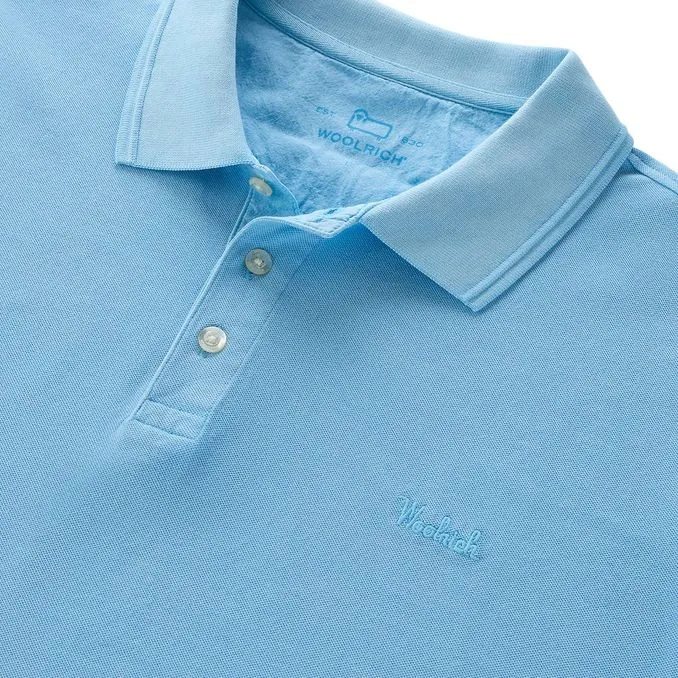 POLO MACKINACK Man Alaskan Blue 