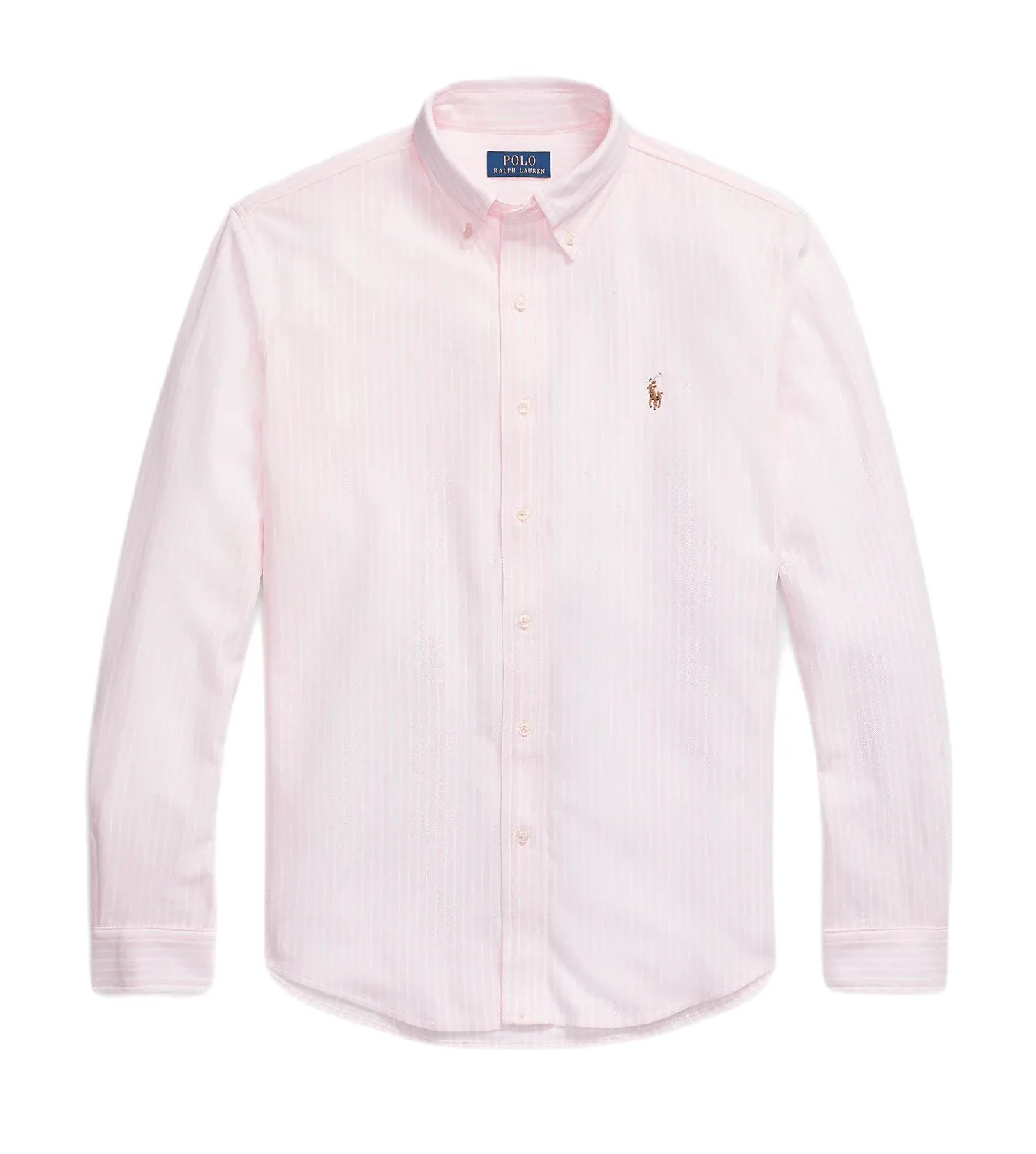 Polo Ralph Lauren - Chemise Oxford en coton piqué rayé