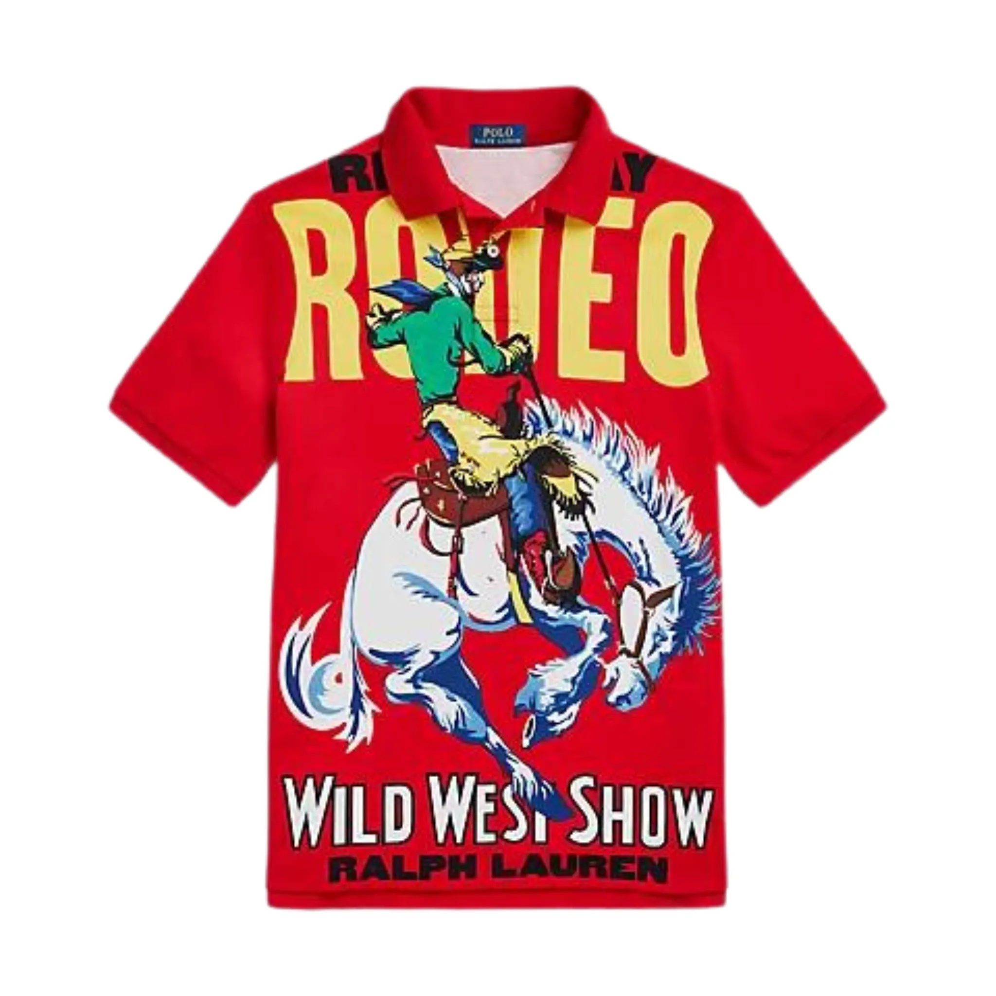 Polo Ralph Lauren Classic Fit Rodeo Mesh Polo Shirt (Red)