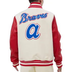 PRO STANDARD: Braves Retro Classic Varsity Jacket