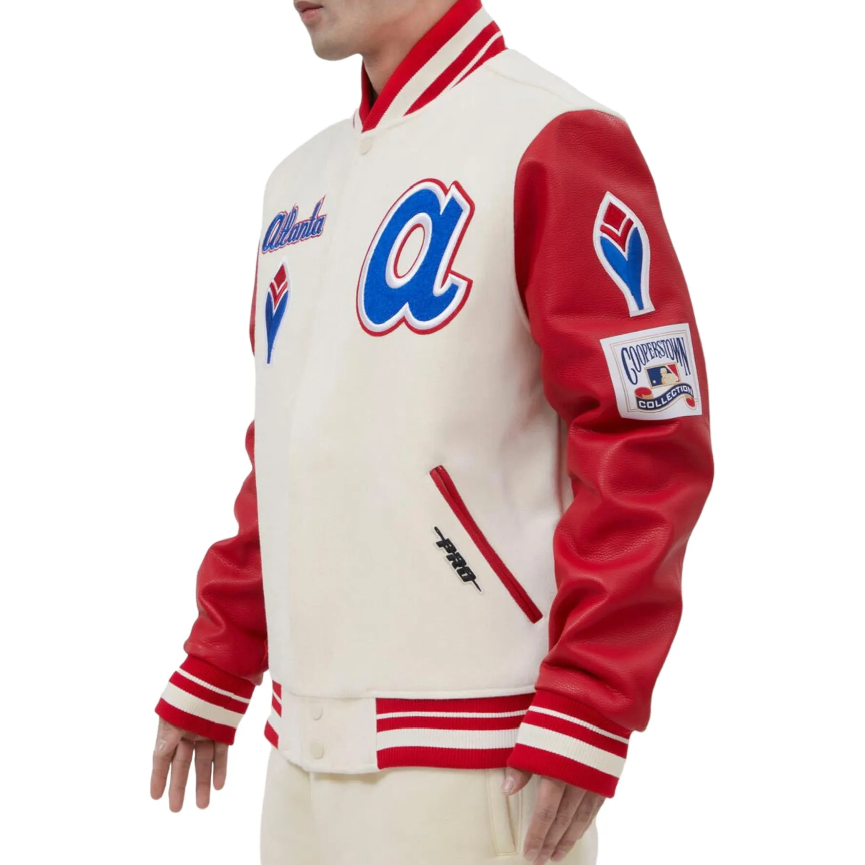 PRO STANDARD: Braves Retro Classic Varsity Jacket