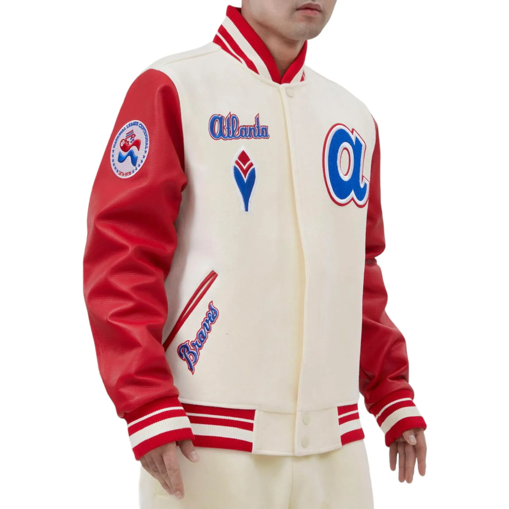 PRO STANDARD: Braves Retro Classic Varsity Jacket