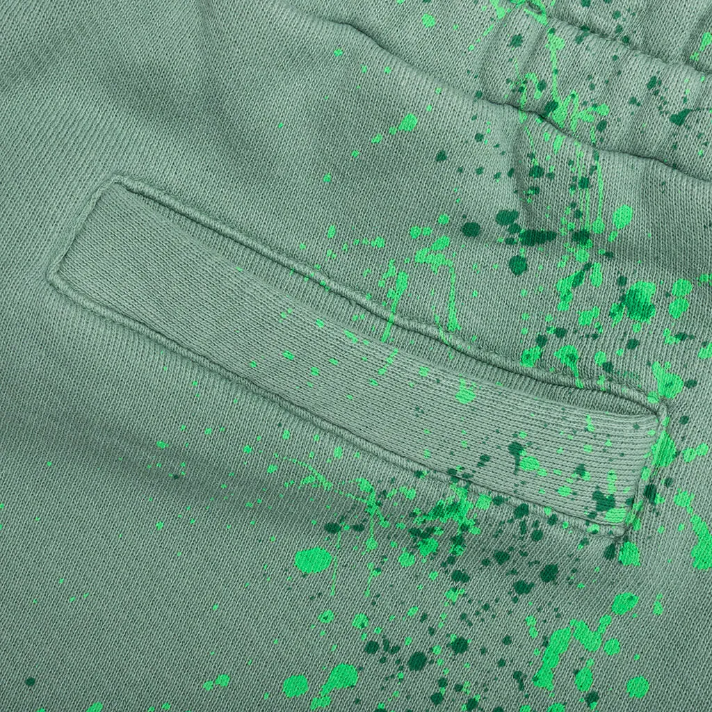 PXP Painted Sweatpants - Green/Pink