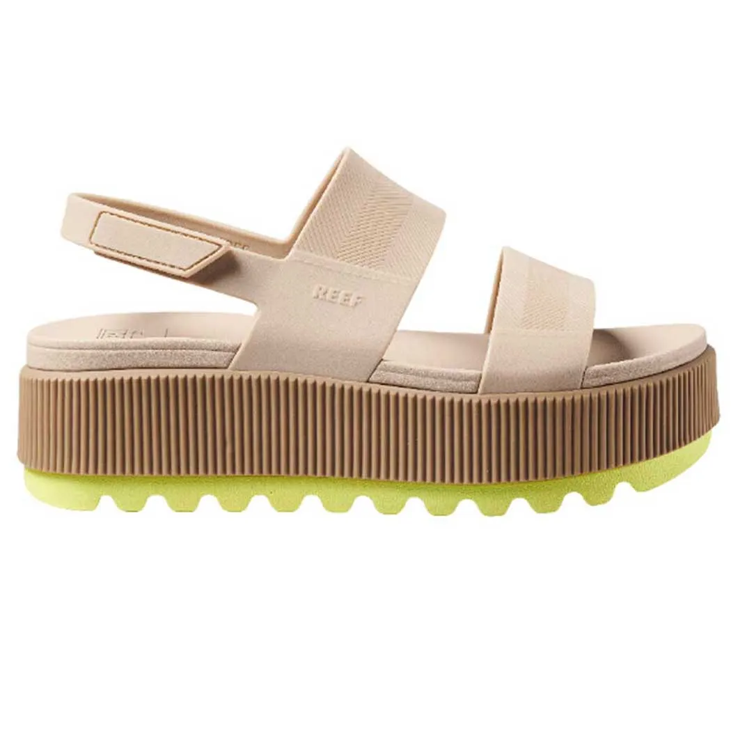 Reef Water Vista Higher Sandal Sand Lime (Women's)