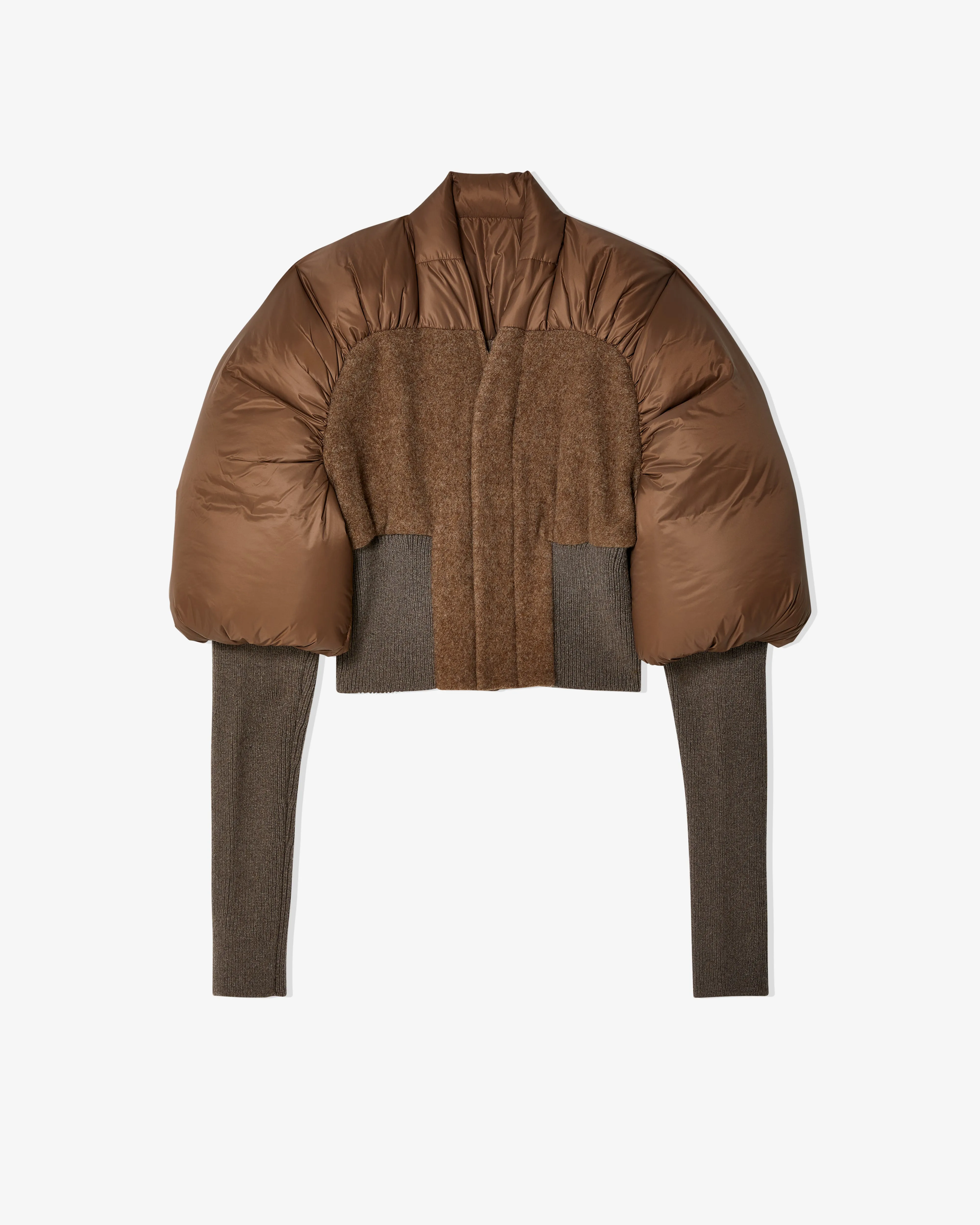 Rick Owens - Women's Woven Down Jacket - (Fawn)