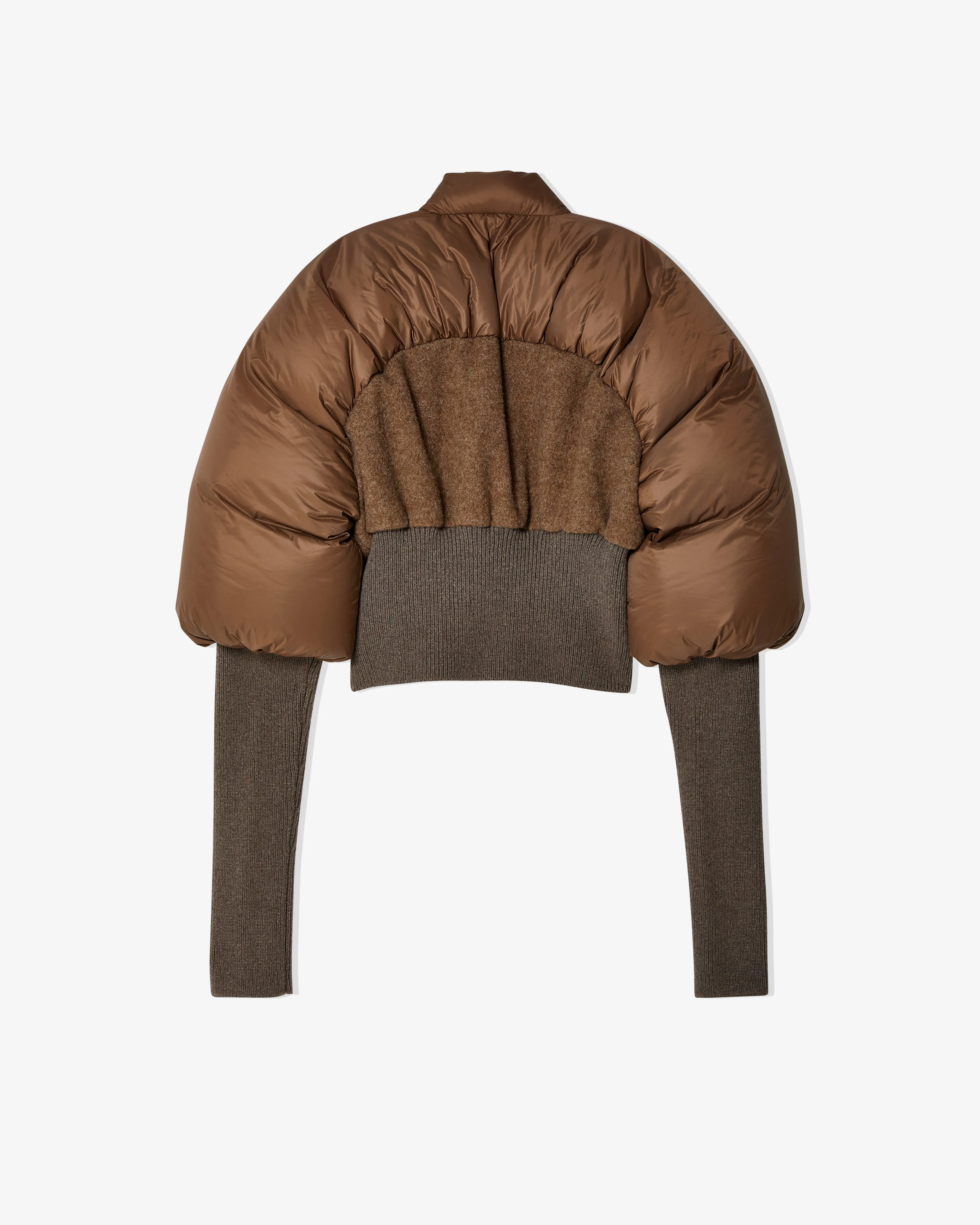 Rick Owens - Women's Woven Down Jacket - (Fawn)