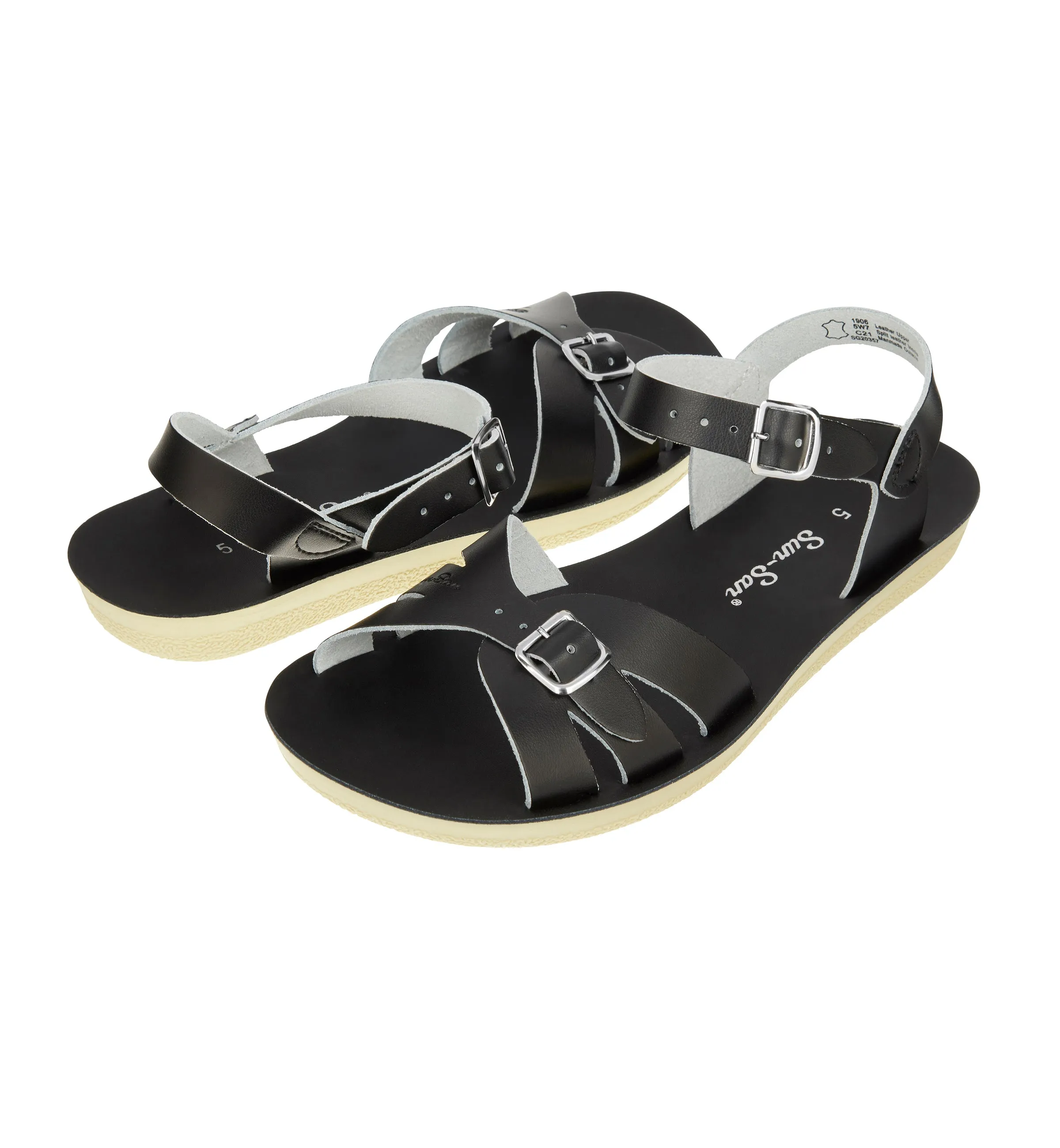 Salt-Water Sandals Boardwalk Black - adult