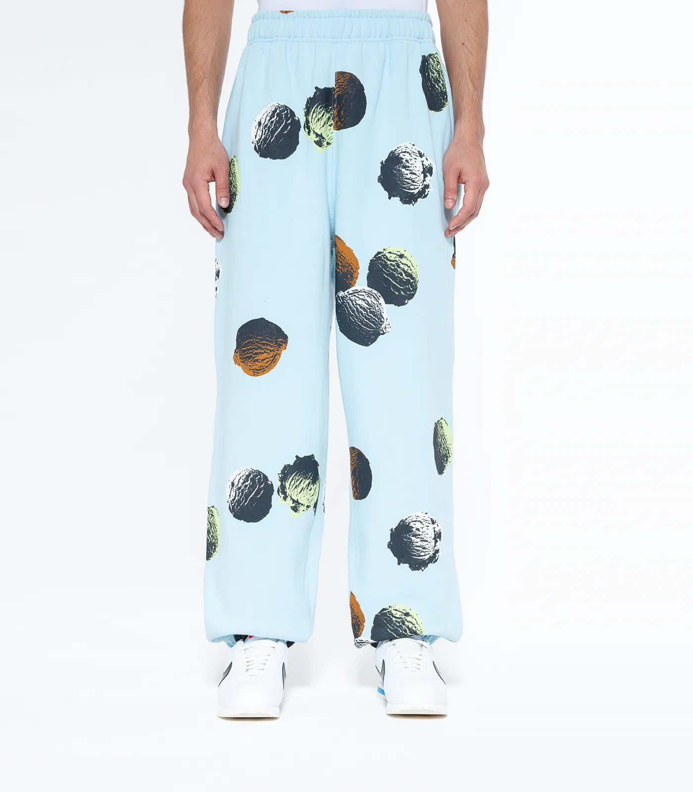 SCOOP SWEATPANTS - BLUE