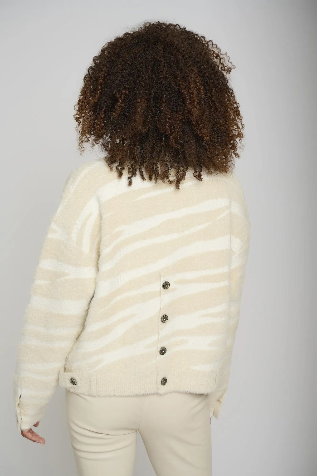 Soft Knitted Jacket Bubble