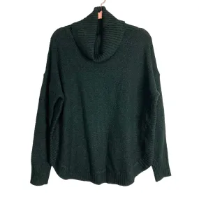 Staccato Dark Green/Black Turtleneck Sweater- Size L