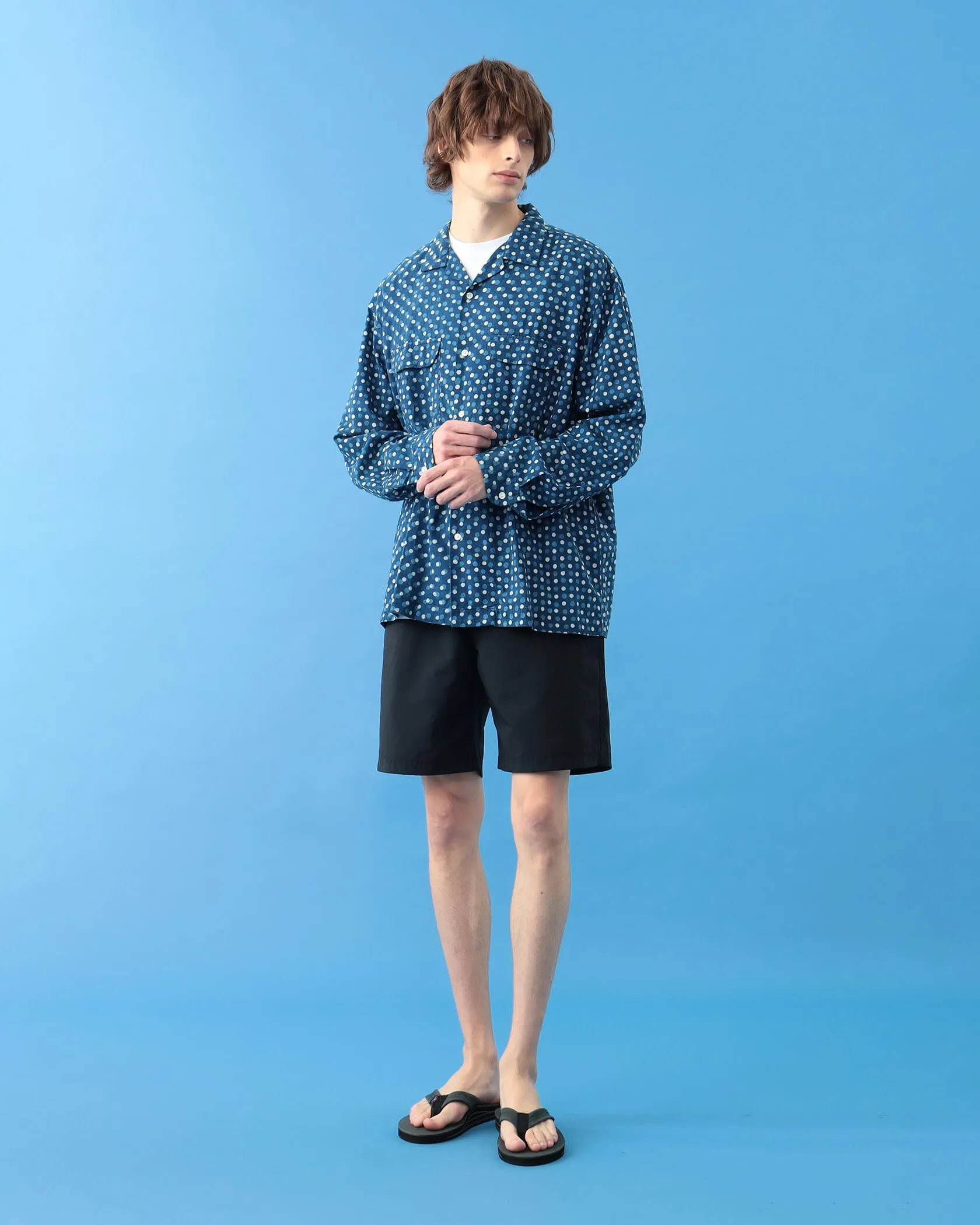 Stereo Block Print Shirt