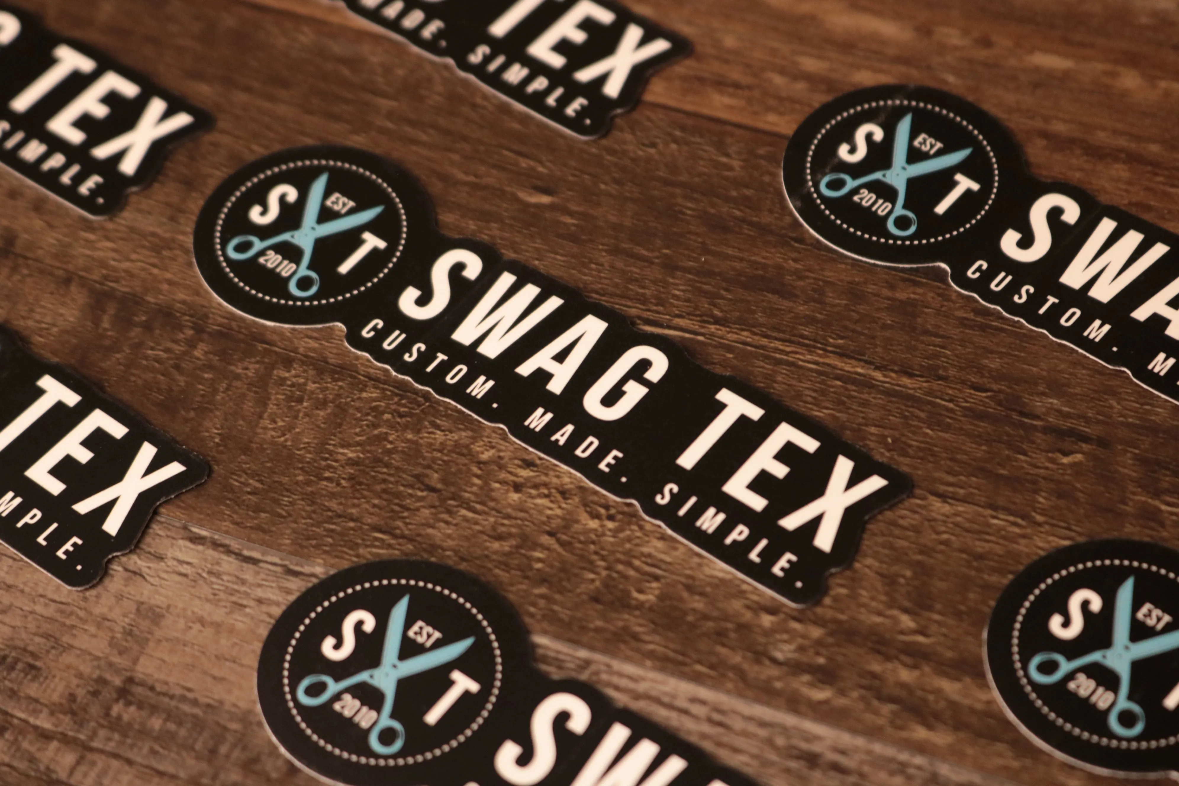 Swag Tex Sticker | Swag Tex Black Sticker