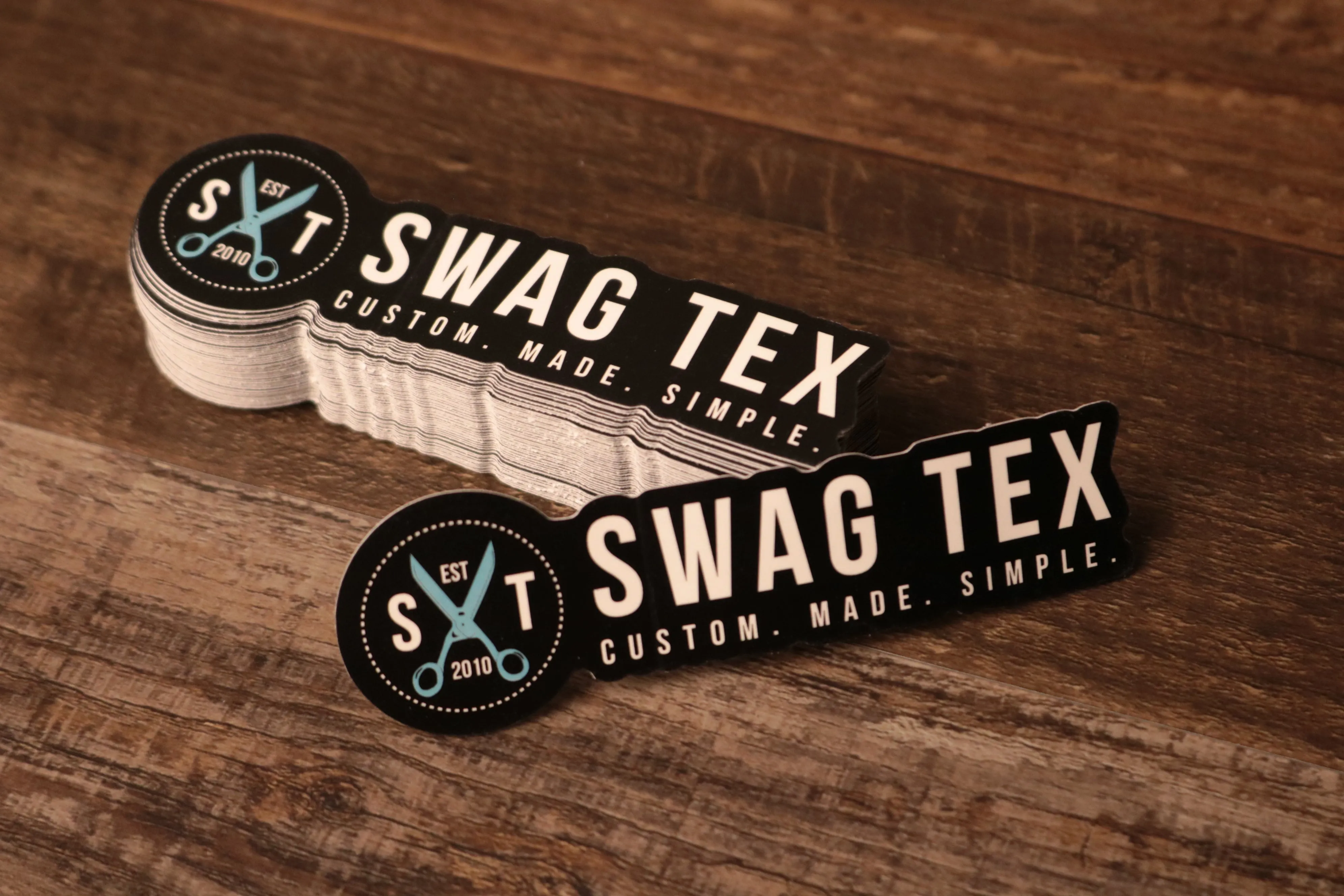 Swag Tex Sticker | Swag Tex Black Sticker