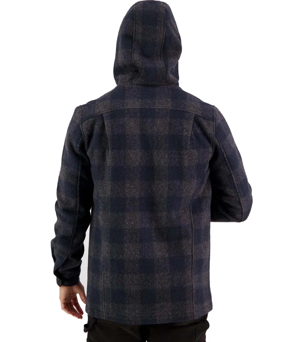 Swanndri Hudson Hoody Coal Check