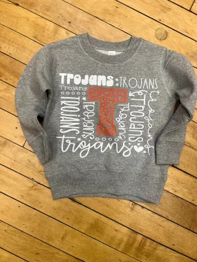 Typography Trojans Apparel