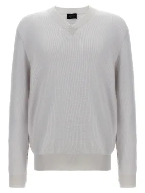 V-Neck Sweater Sweater, Cardigans White