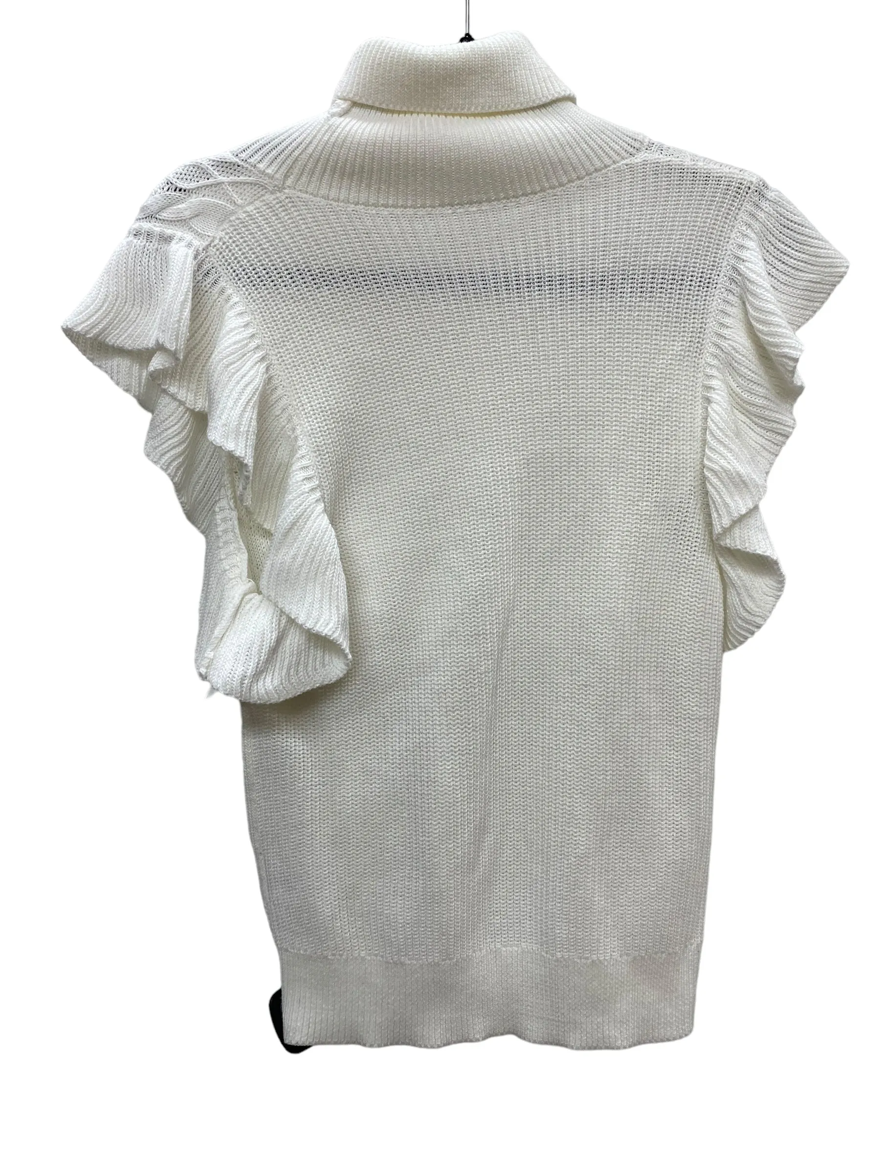 Vest Sweater By Cmf In White, Size: S