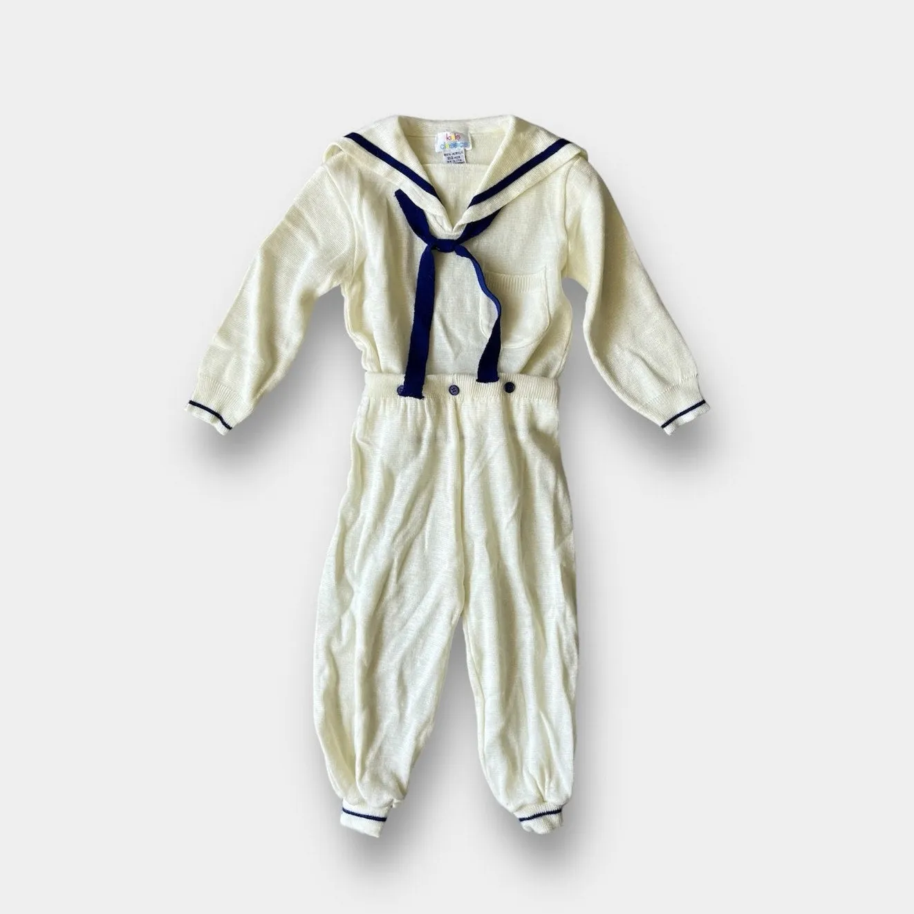 Vintage Kids Classics Sailor Sweater Outfit 24 Months