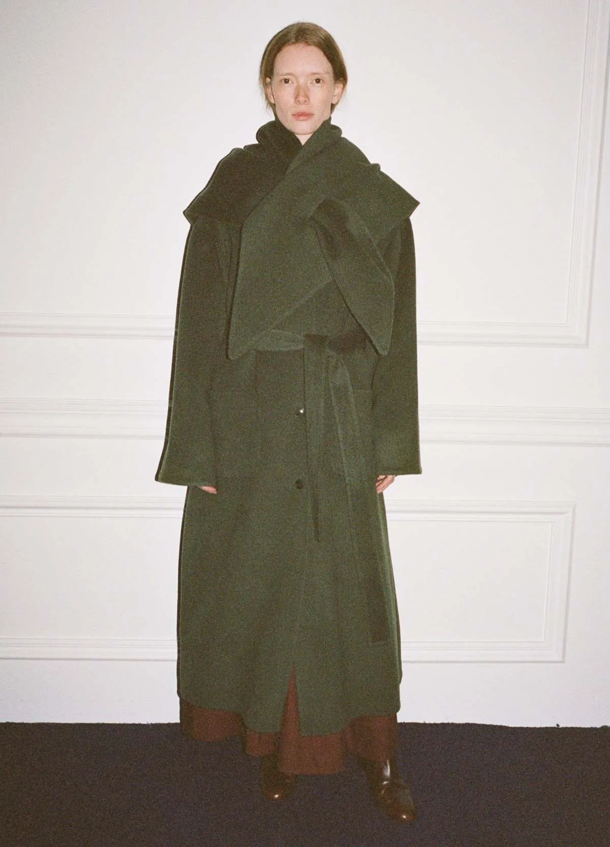 Viv Coat - Brown/Pine