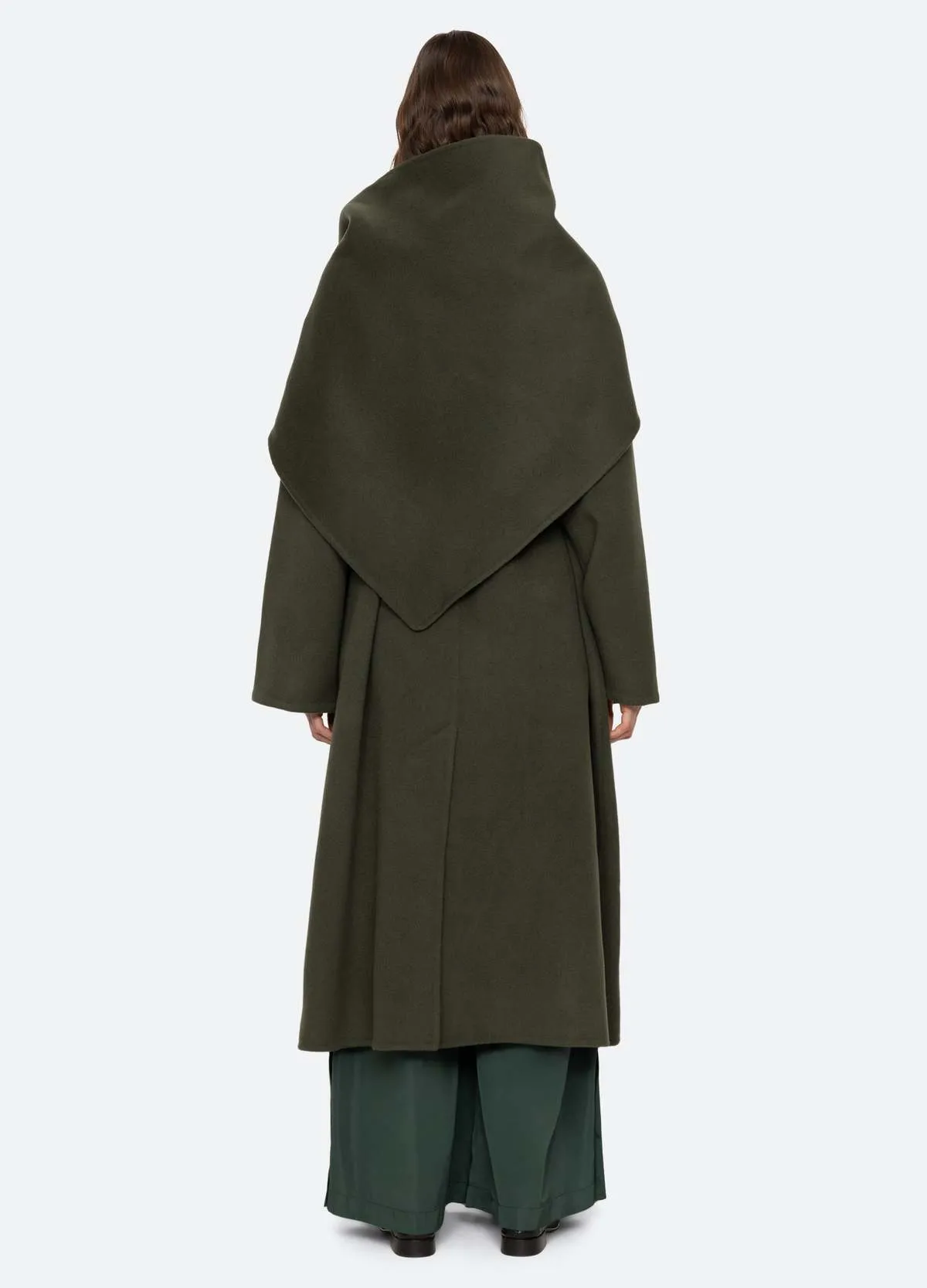 Viv Coat - Brown/Pine