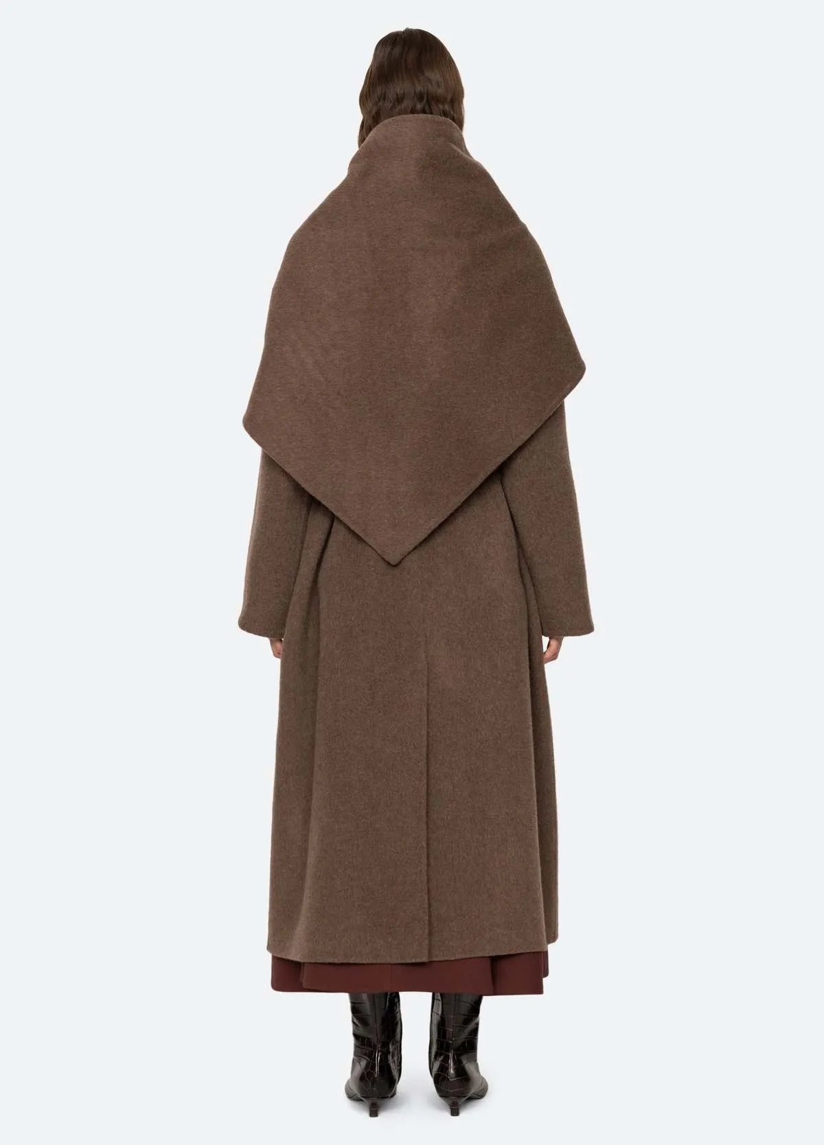 Viv Coat - Brown/Pine