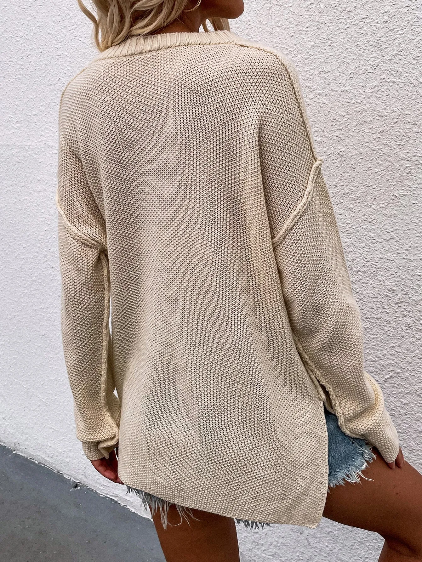 Walker High-Low Sweater