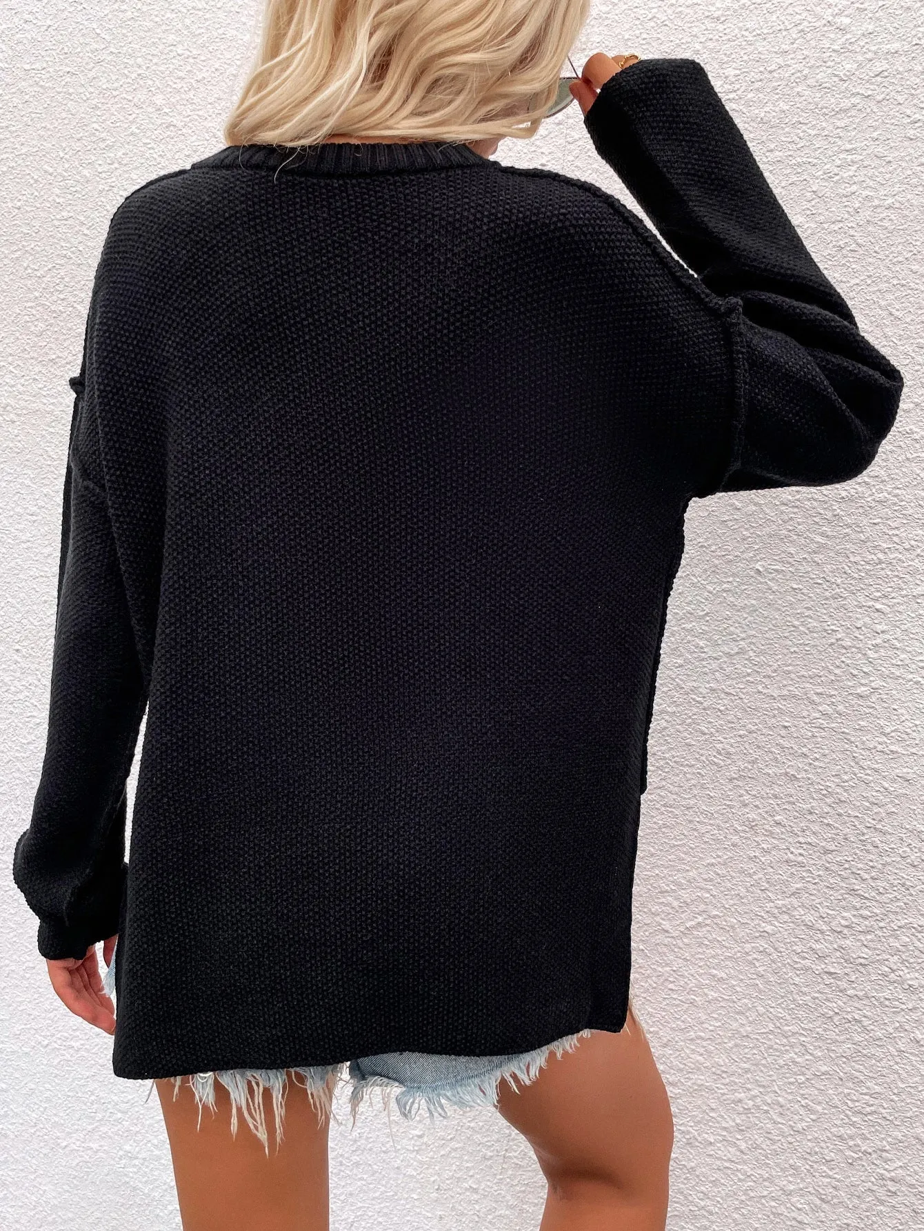 Walker High-Low Sweater