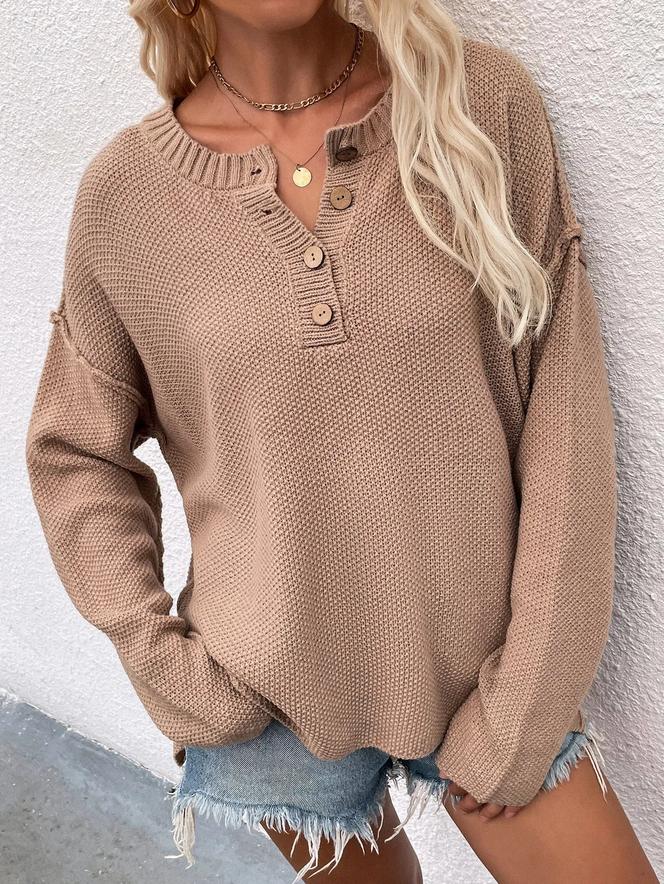 Walker High-Low Sweater