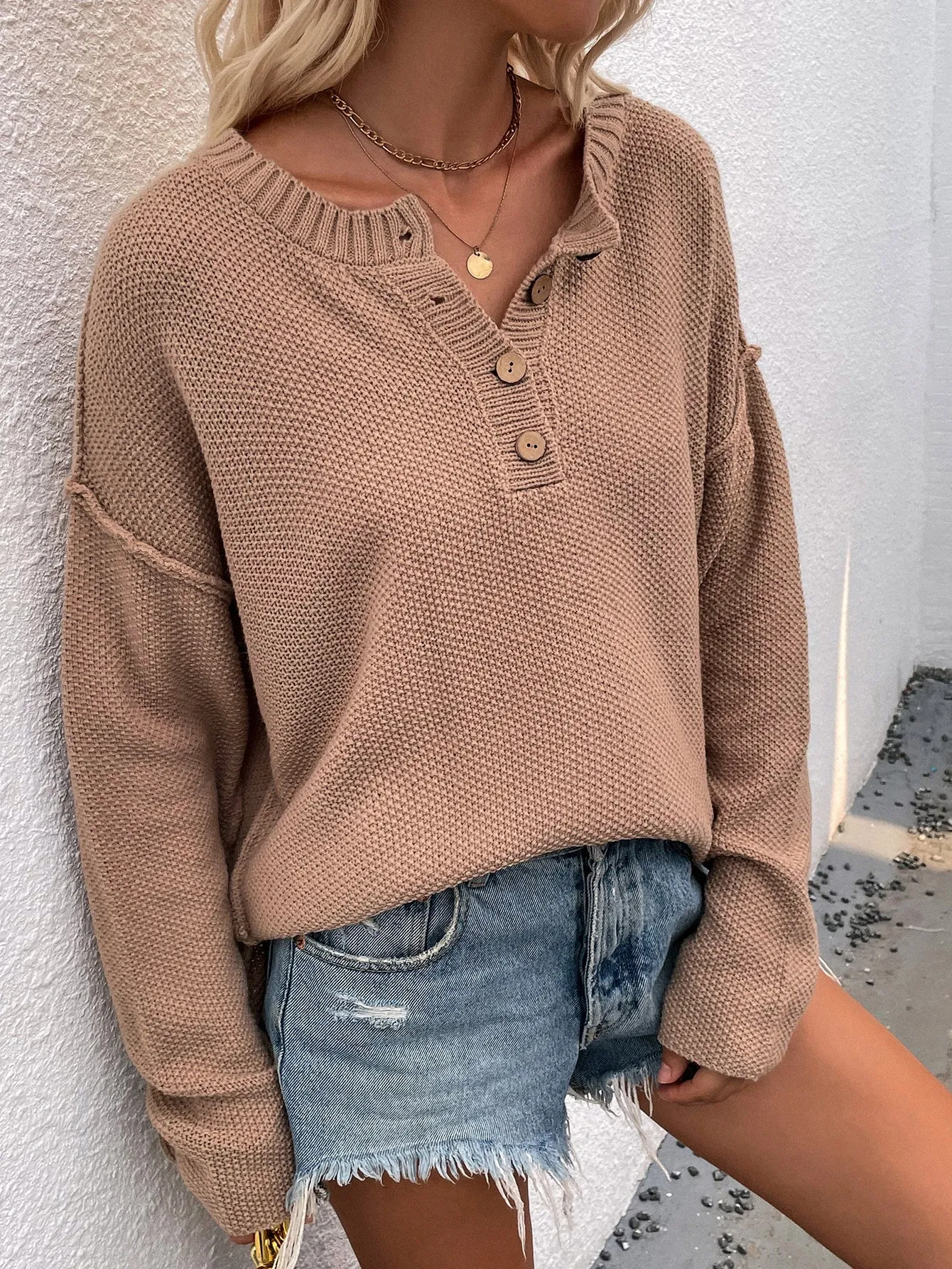 Walker High-Low Sweater