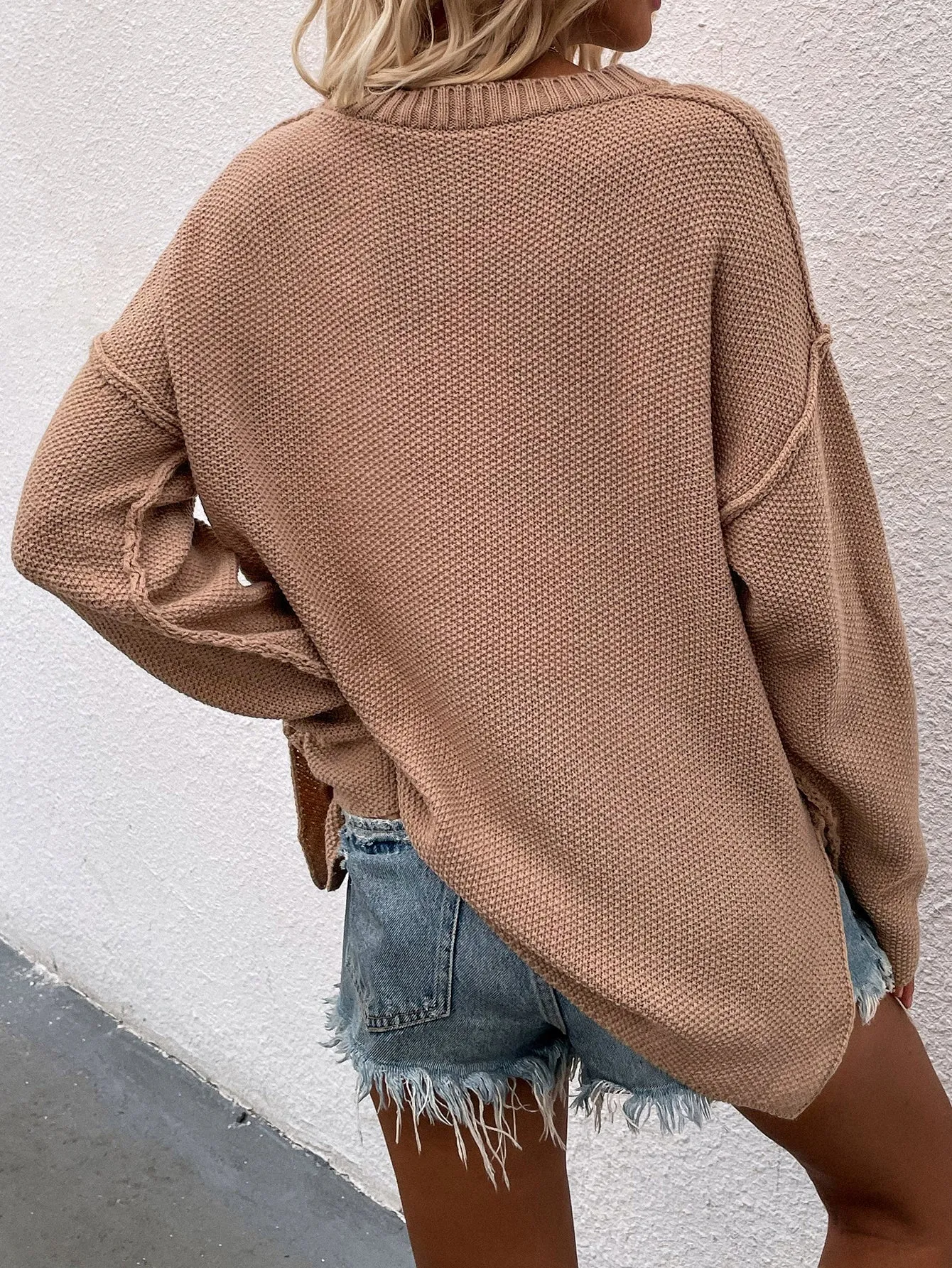 Walker High-Low Sweater