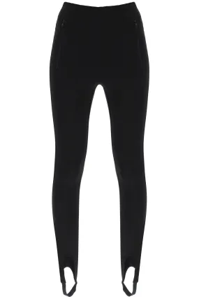 Wardrobe.nyc high-waisted stirrup leggings W2035R06 BLACK