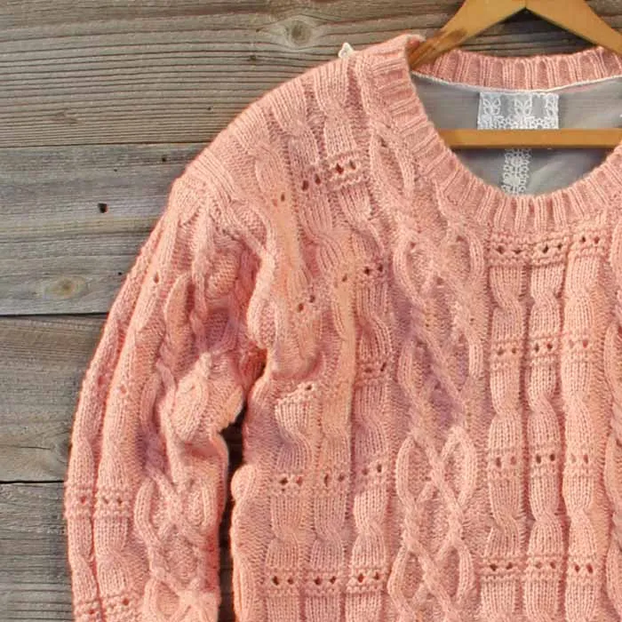 Winter Haven Lace Sweater