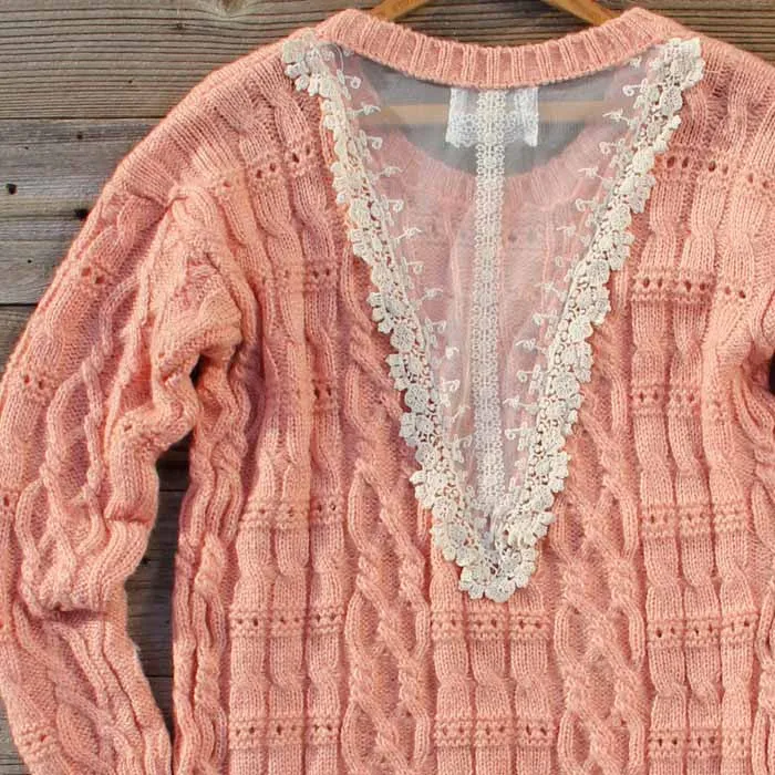 Winter Haven Lace Sweater