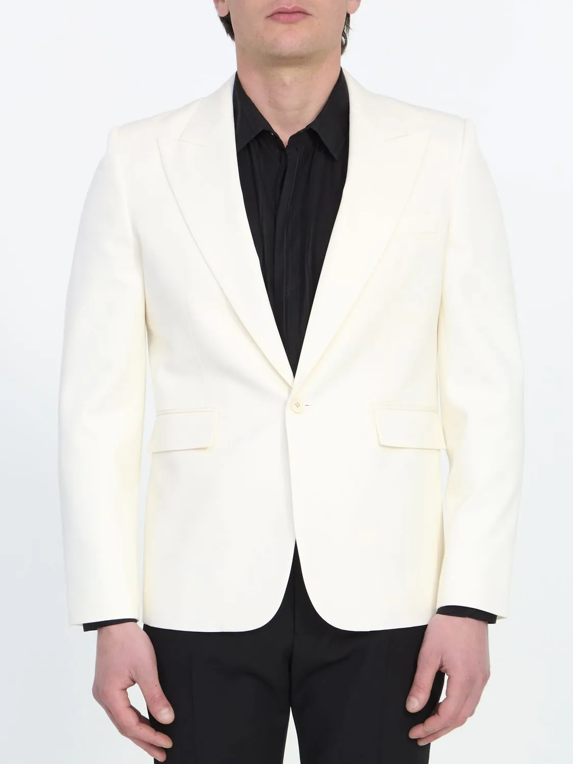 WOOL GABARDINE JACKET